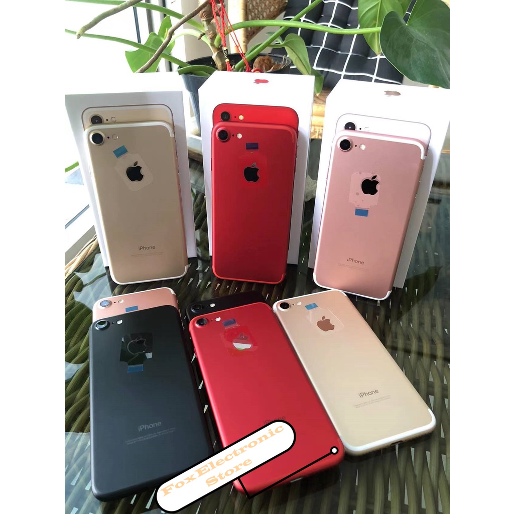 iPhone 7 128GB  Fullset  All Sim Silent Original Second Mulus100% 3utools All Green (Garansi 1 Tahun)-7