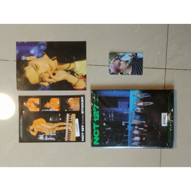 nct sticker album seoul city ver pc haechan stiker jaehyun postcard taeyong