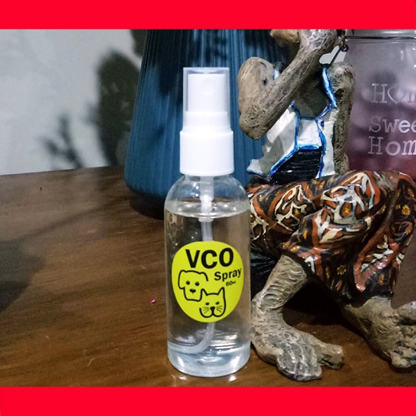 Virgin Coconut Oil 60ml Spray obat jamur kucing VCO