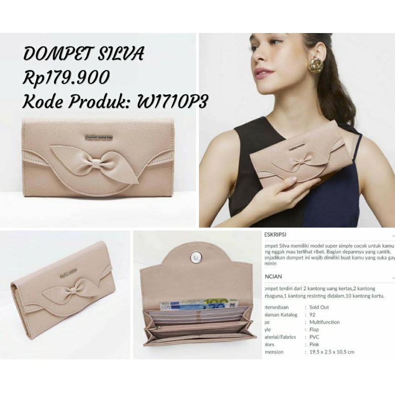 DOMPET WANITA SILVA SOPHIE PARIS PROMO