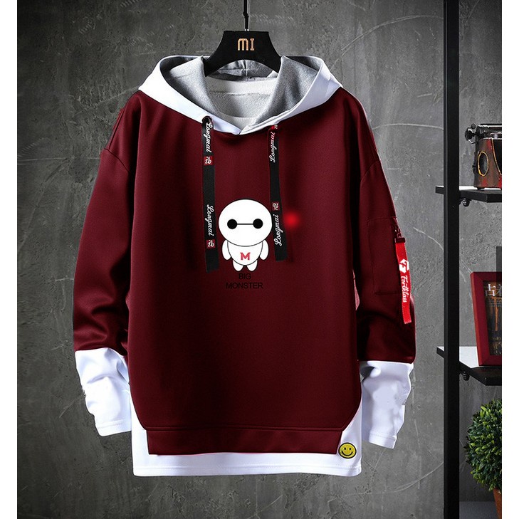 HipNop MONSTER JAKET SWEATER HOODIE PRIA JUMPER POLOS VARIASI SELETING PAKAIAN COWOK