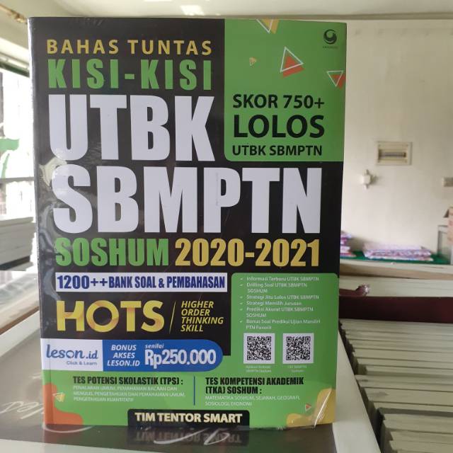 Buku Latihan Soal Dan Pembahasan Bahas Tuntas Kisi Kisi Utbk Sbmptn Soshum 2020 2021 Soal Hots Gras Shopee Indonesia