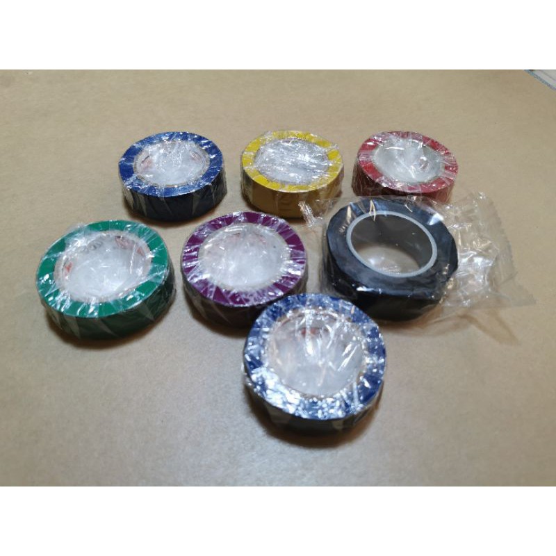 Isolasi Listrik / Kabel Warna Warni Tahan Panas
