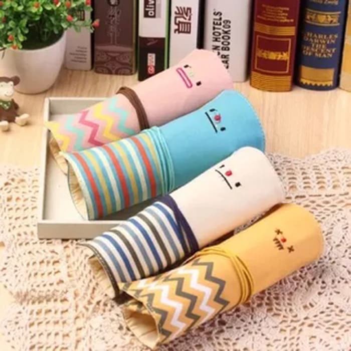 

TERLARIS!!! Tempat Pensil Gulung Smiling Face UNIK