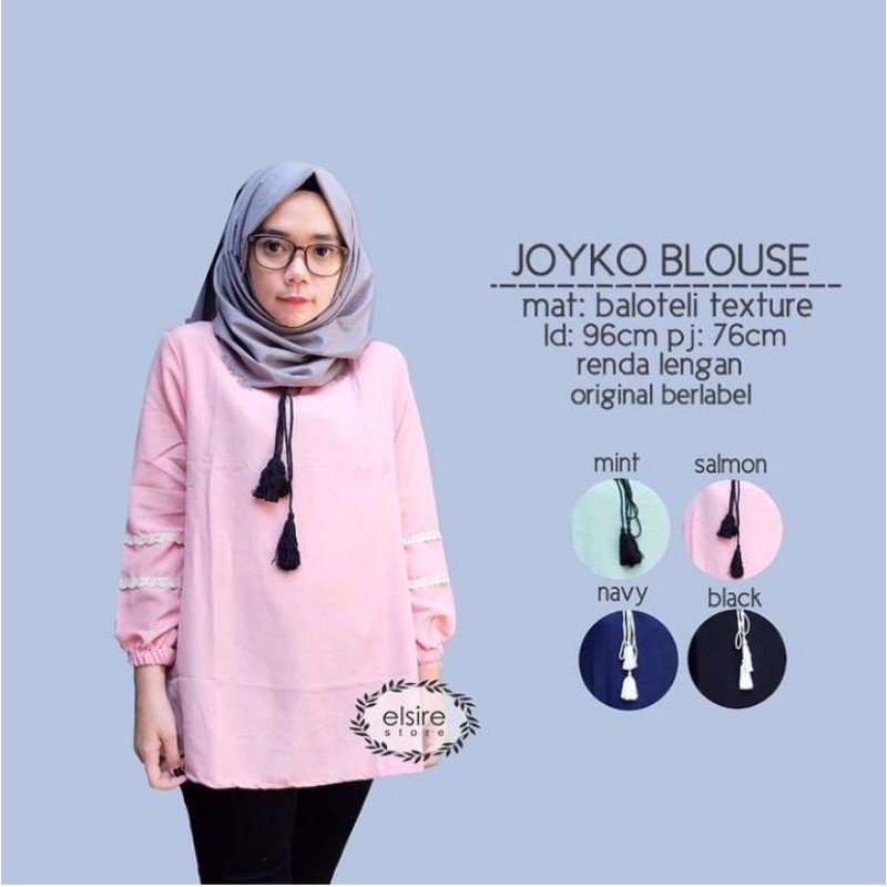 Joyko Blouse / ATASAN, TUNIK, Blouse wanita, atasan wanita, BLOUSE, Fashion muslim, baju wanita