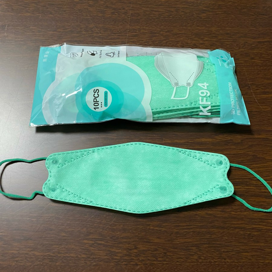 (COD) Masker KF94 Korea 4ply 1Pack Isi 10 PCS Protective Mask Masker EVO MALLSHOPPING-TOSCA