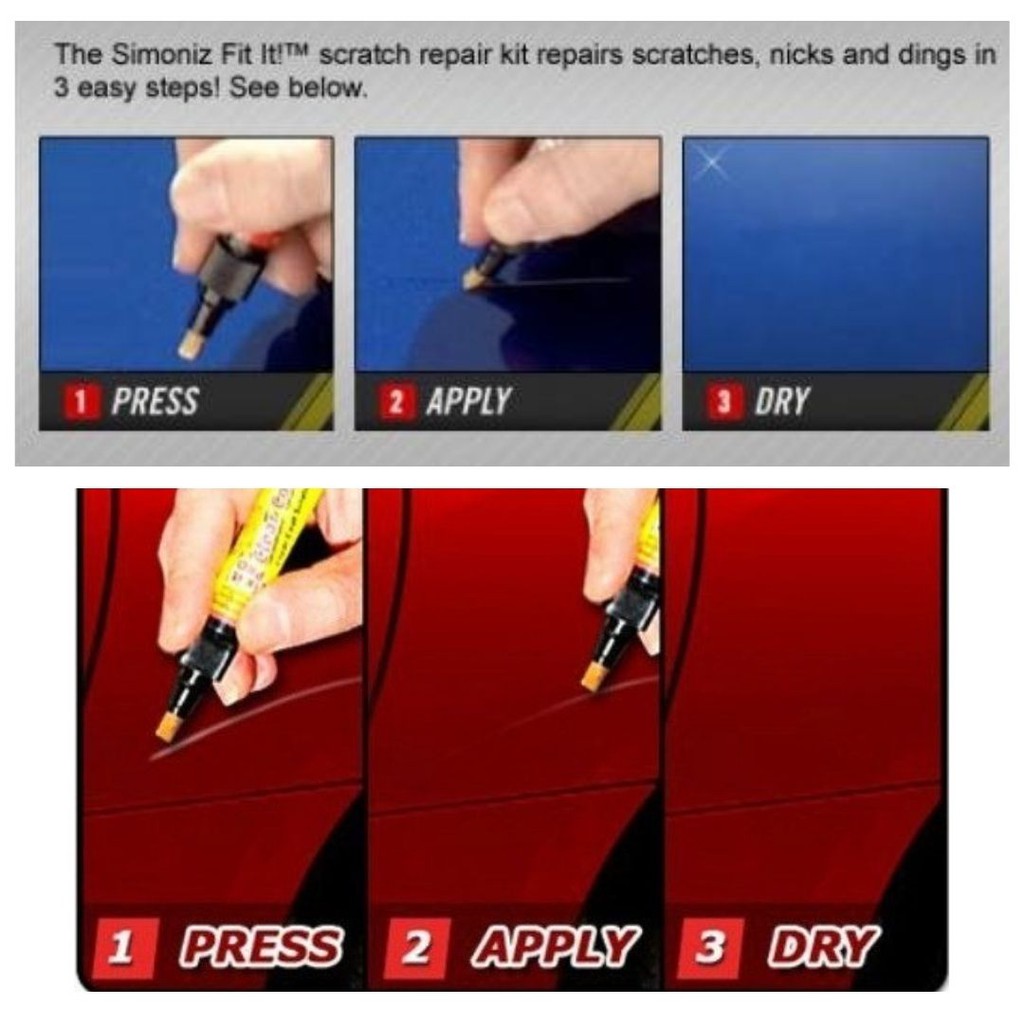 Alat Spidol Penghilang Baret Lecet Cat Mobil Motor Scratch Removal Pen As Seen On TV 111161