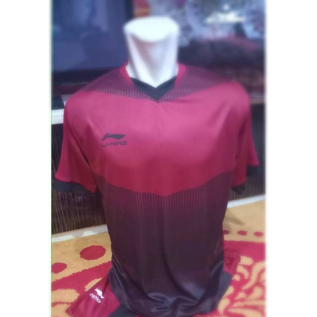 Setelan lining badminton timnas Indonesia