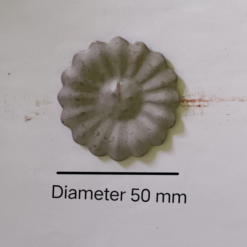 Ornamen Pagar Bunga Matahari plat