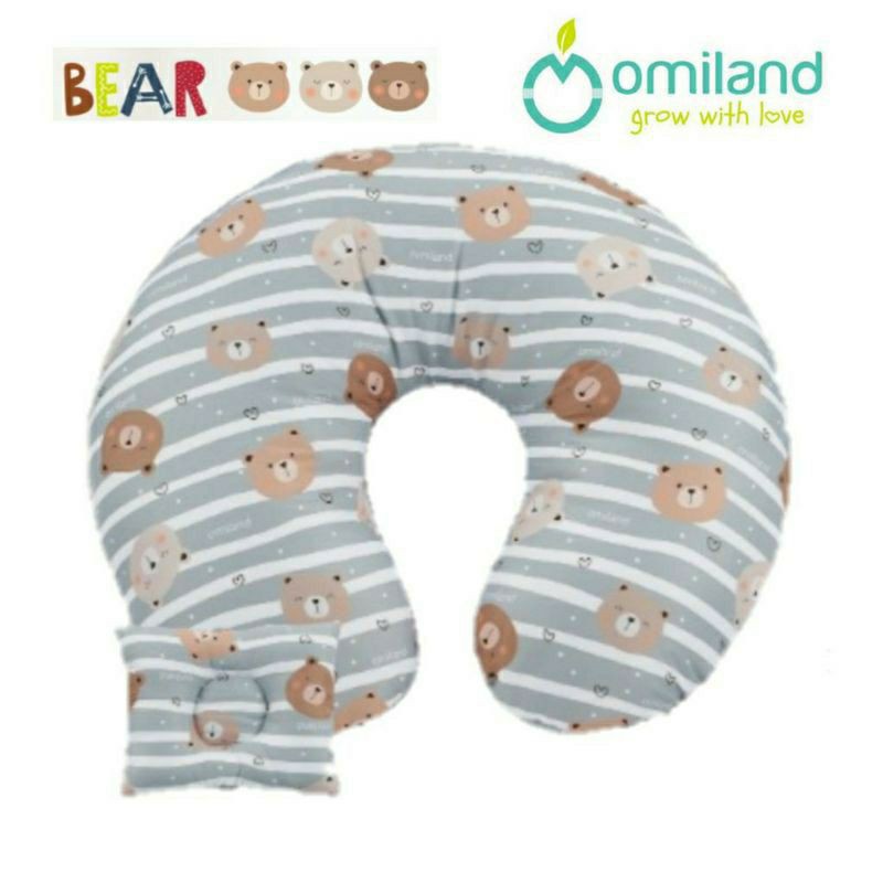 MOMS_ Bantal Menyusui Omiland Series + Free Bantal Peyang