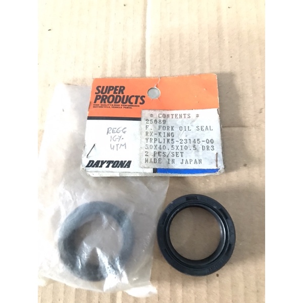 seal sil shock depan yamaha rx king merk daytona japan