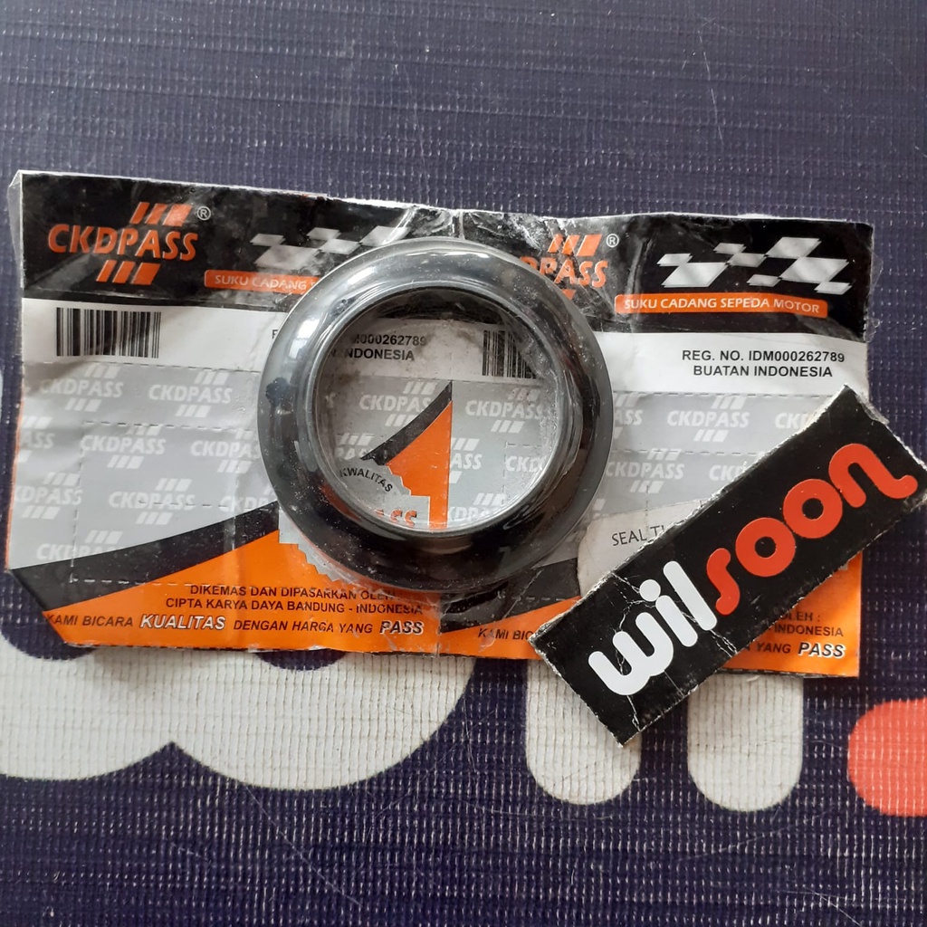 Oil Sil Tutup Abu / Seal Tutup Shock Depan Yamaha Byson / SZ 150 41X53X5.7/13.5 Ckdpass