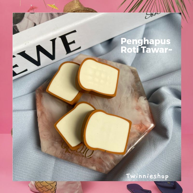 

PENGHAPUS ROTI TAWAR / BREAD 1 SET KARAKTER MAKANAN LUCU IMUT SOUVENIR KADO HADIAH HAPUSAN Isi 4 MURAH READY GROSIR