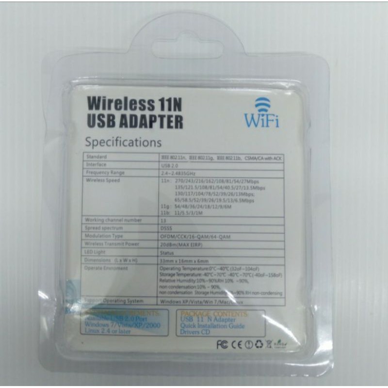 USB WIFI ADAPTER 150 MBPS / WIFI MINI 150 MBPS / MENANGKAP SIGNAL WIFI