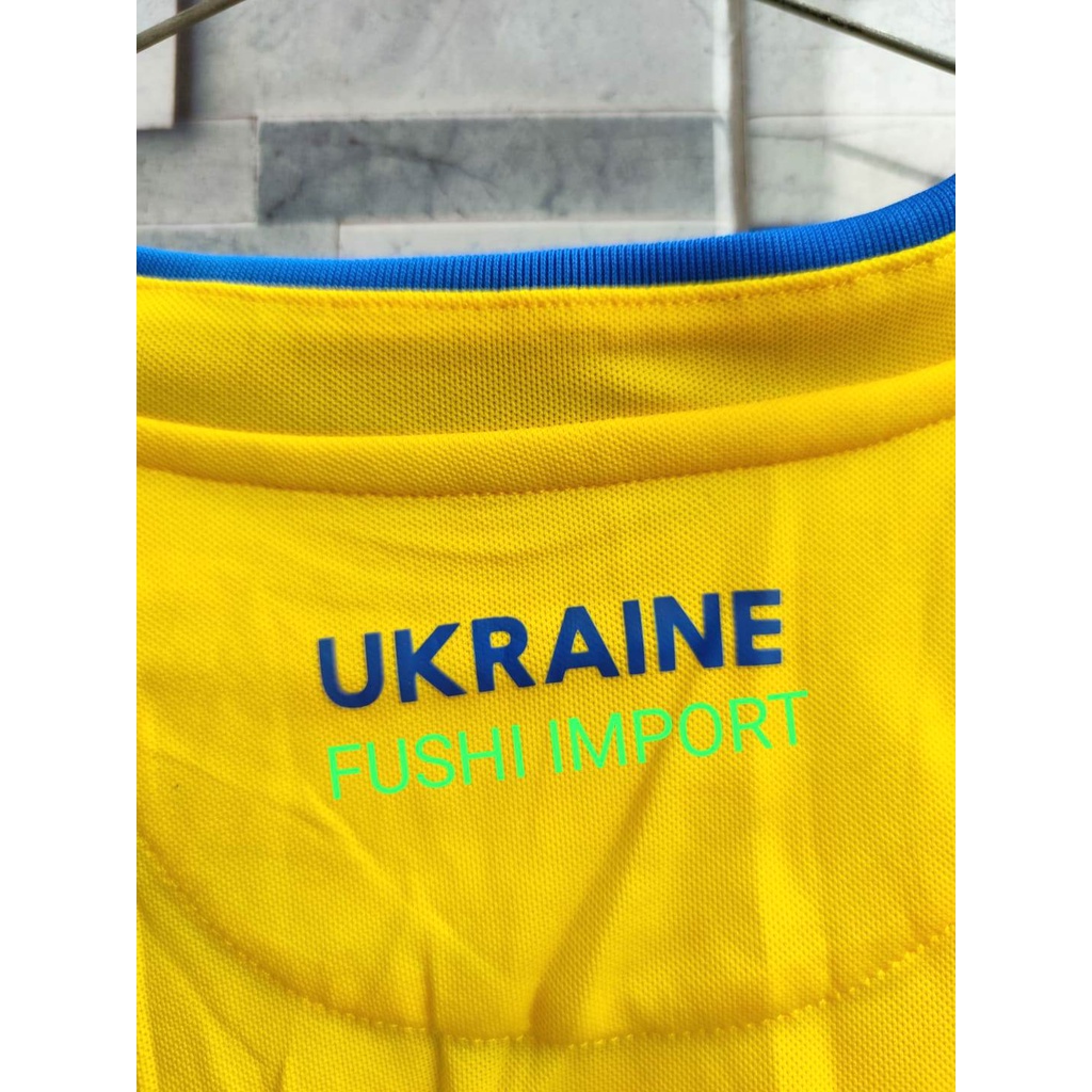 Jersey Baju Bola Ukraina Home EU 2021 Grade Ori