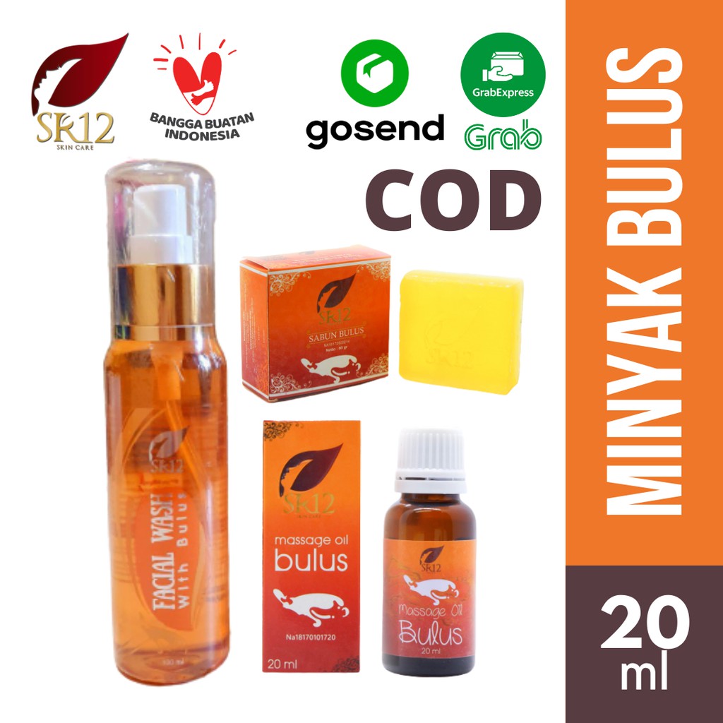 SR12 Massage Oil Minyak Bulus Original BPOM Asli Halal