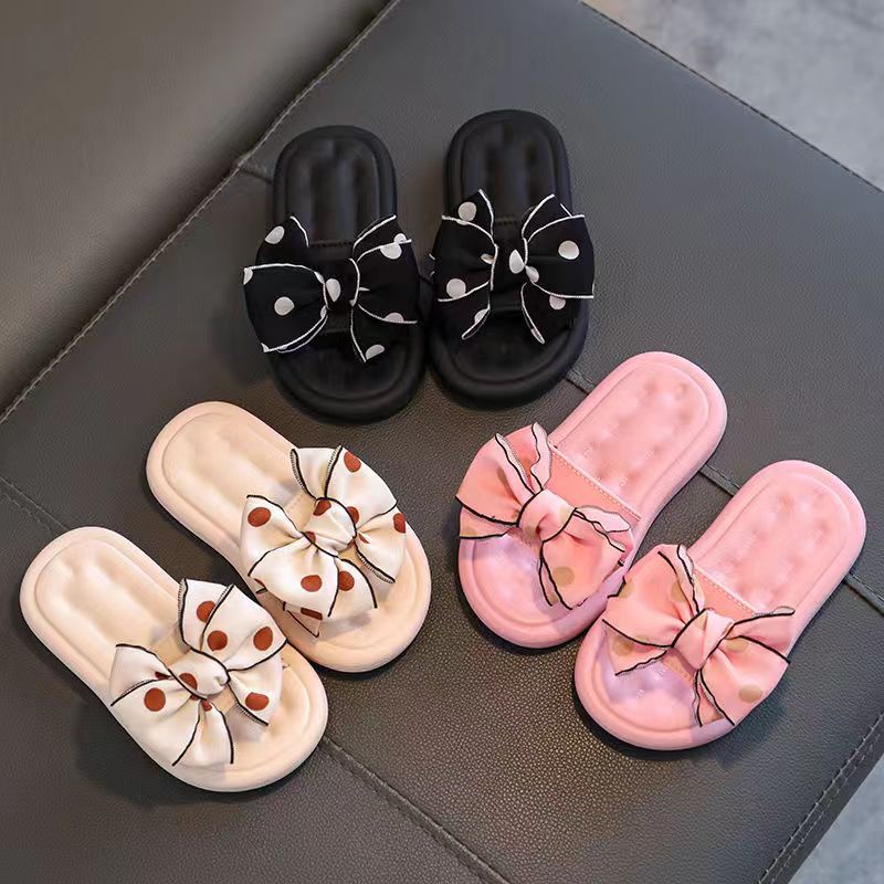 littlekiddoss SH2244 Sandal Slop Anak Perempuan Import Sendal Anak Perempuan Flat Pita Empuk 24-35 Sendal Jelly Anak Cewek