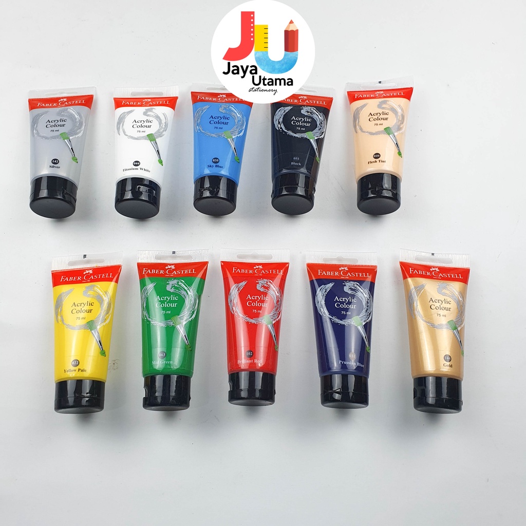

Faber Castell Acrylic Paint Colour 75 Ml Cat Akrilik Melukis