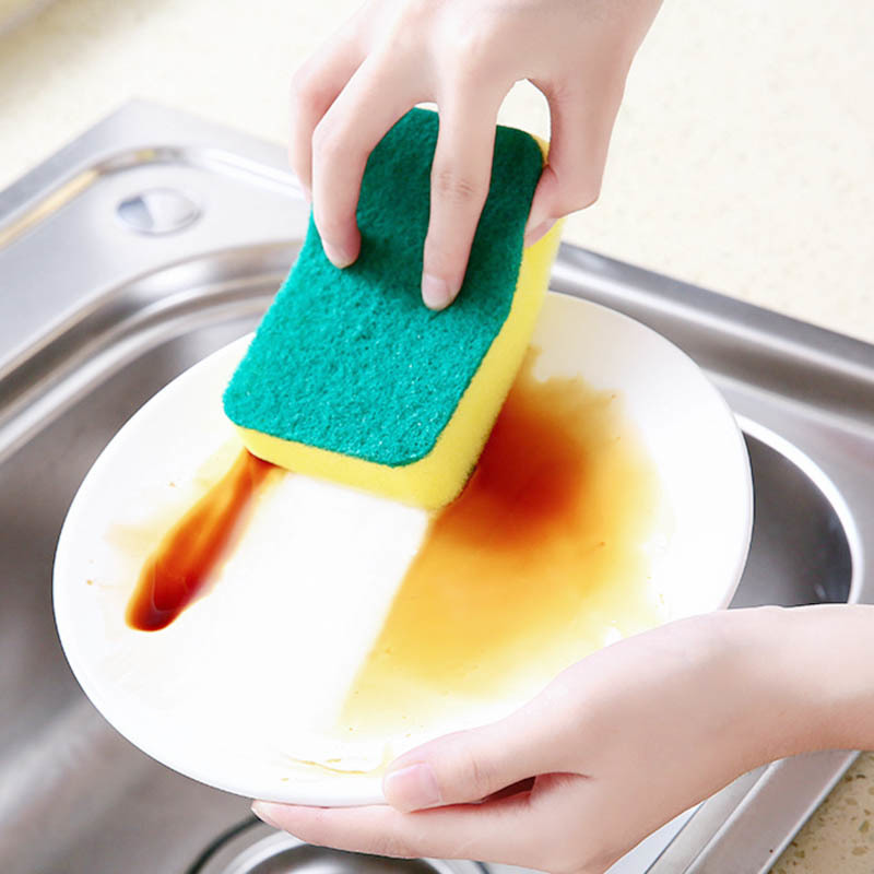 Microfiber Dish Cleaning Sponge Wipe / High Density Sponge Wipe / Dish Cleaning sponge