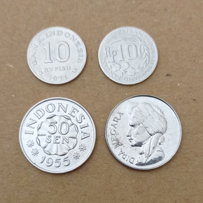 mahar uang koin 22 rupiah asli