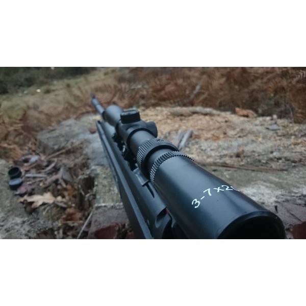 Rifle Scope - Teleskop Senapan Tasco Zoom 3-7X20