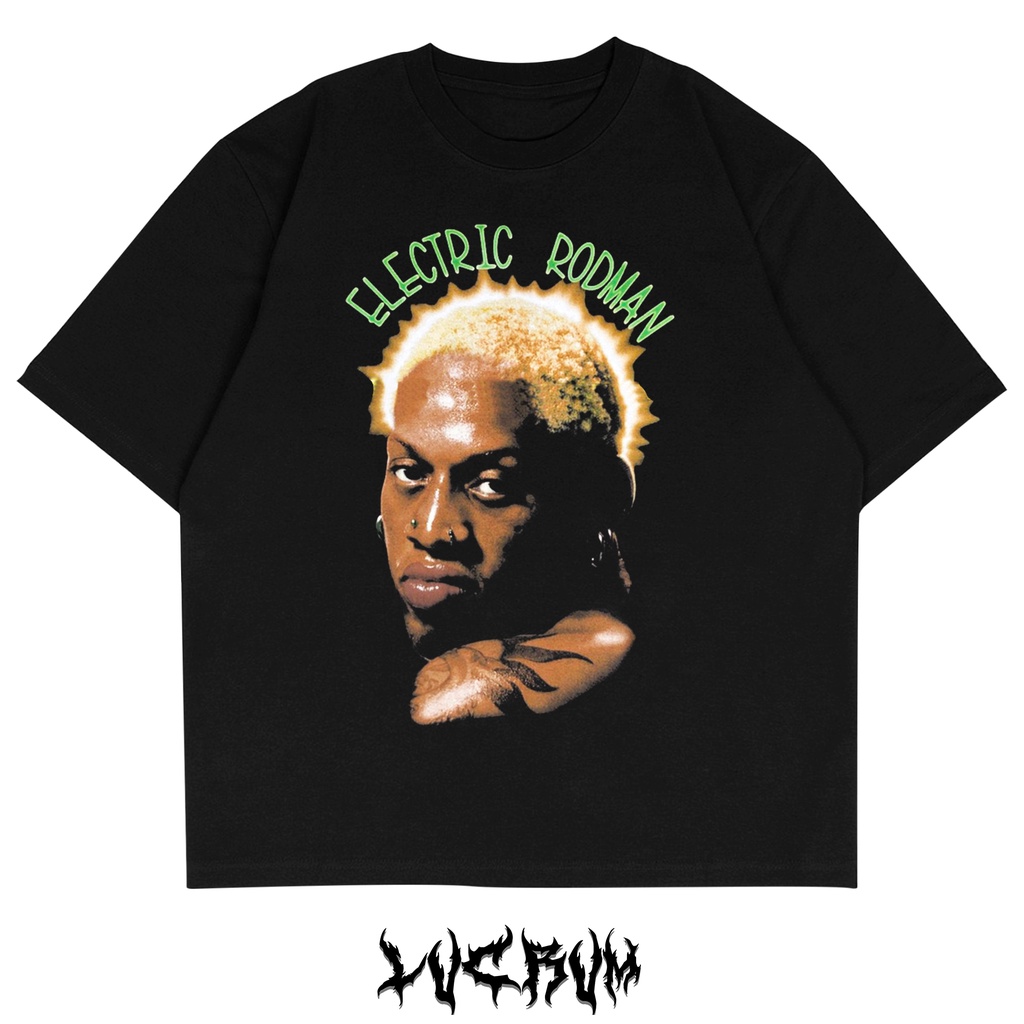 Kaos Electric Rodman BasketBall Player Oversized Vintage T Shirt
