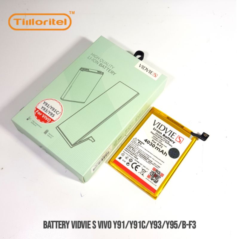 BATTERY VIDVIE S Y91-Y91C-Y93-Y95/B-F3