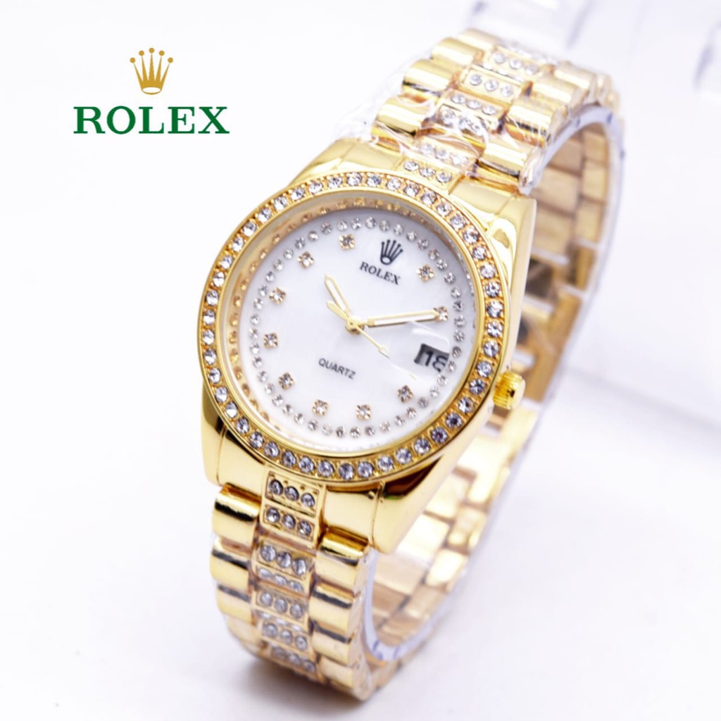 jam tangan wanita fashion ROLEX diamond