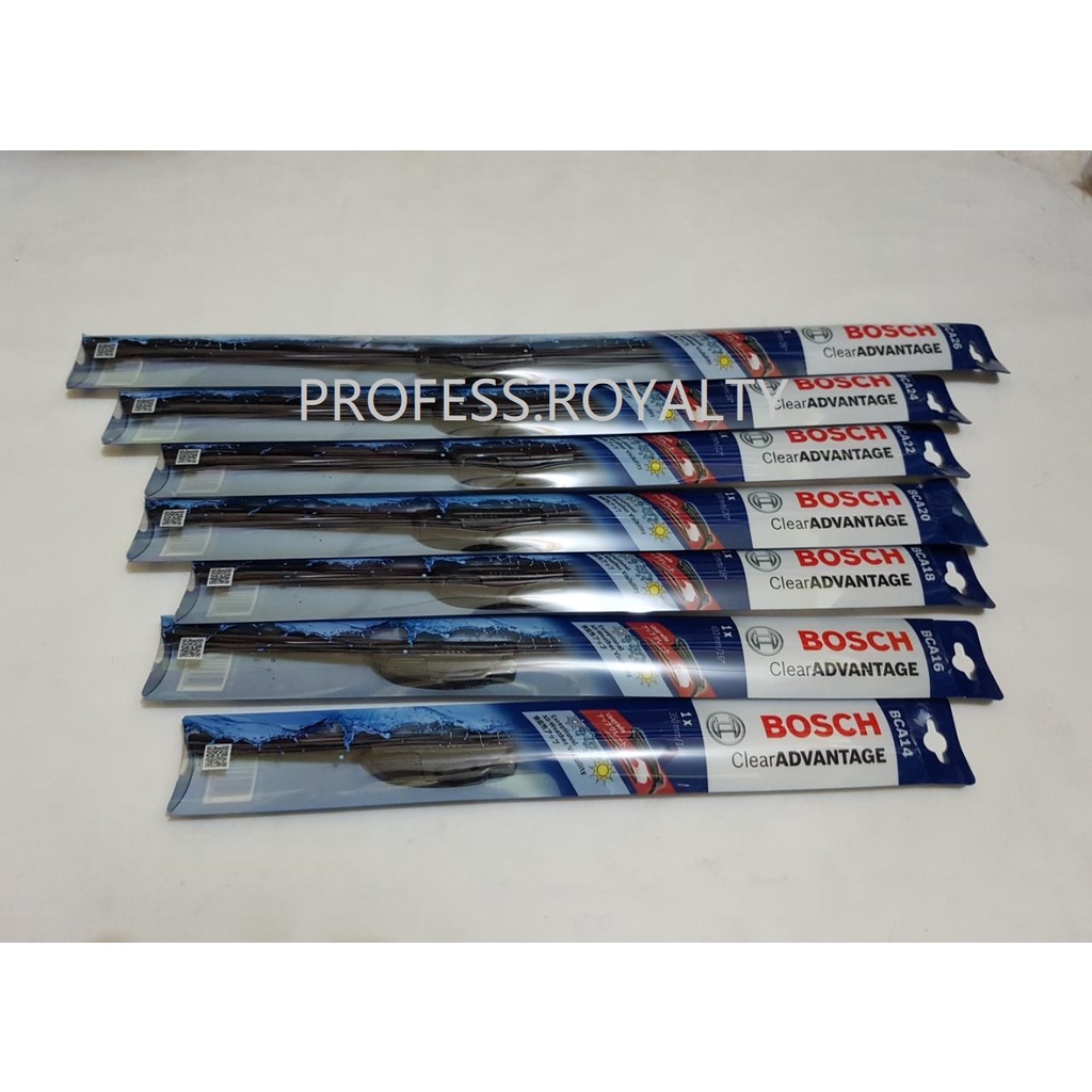 WIPER FORTUNER FRAMELESS BANANA PISANG 22 - 16 BOSCH ORIGINAL