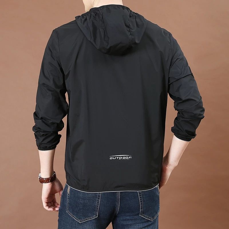 Jaket Olahraga Unisex Parasut Ringan untuk Pria dan Wanita - Running, Jogging, All Size