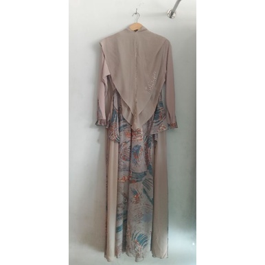 Gamis syar'i/gamis muslimah/gamis bungas/gamis original/gamis cerutty