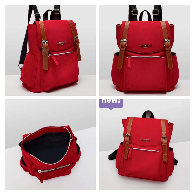 TAS AXELARD RED SOPHIE MARTIN PARIS