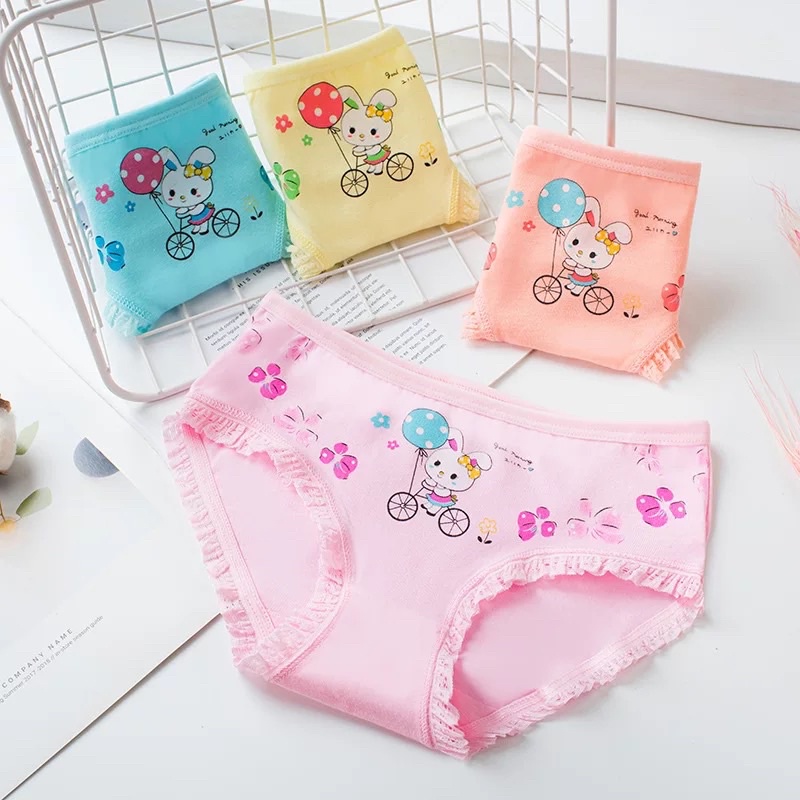 ZHR - Cd renda anak celana dalam  import renda S m l xl