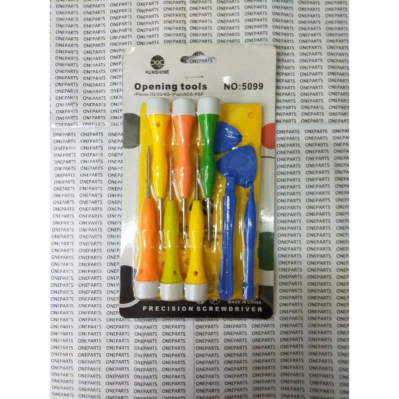 OBENG SET PLUS OPENING TOOLS ALAT PEMBUKA CASING HP SUNSHINE 5099 ORIGINAL