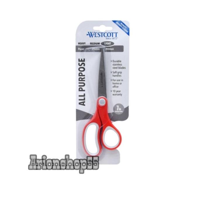 

=====] Gunting Serbaguna Westcott 17.7 Cm Brand Amerika Serikat - Merah