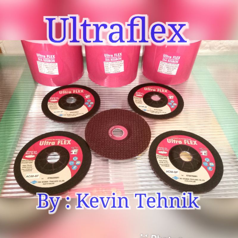 Batu Gerinda Flexible Ultra Flex, Mata Gerinda Flexible Ultra Flex AC 60