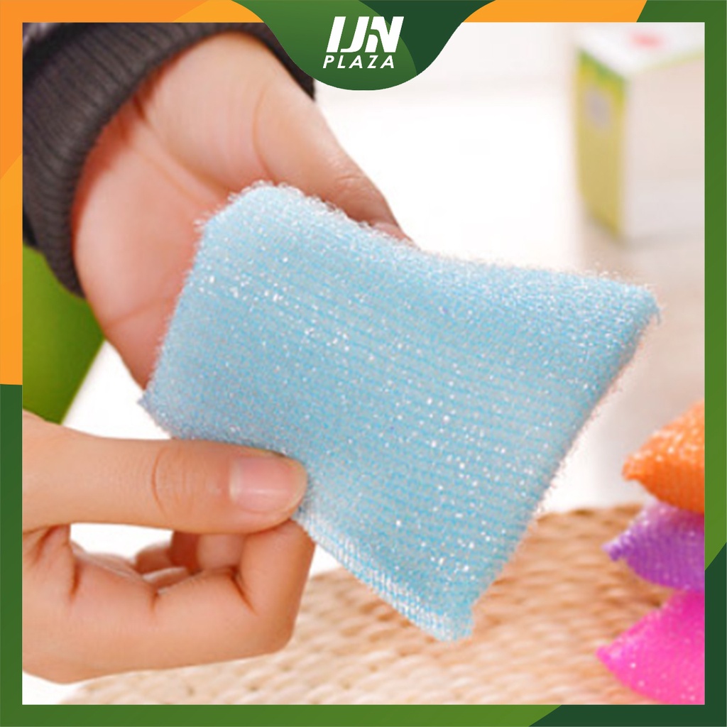 ❤ IJN ❤ SPON SPONS SPONGE BUSA CUCI PIRING WARNA WARNI BAHAN TEBAL TAPAS BANTAL DAPUR GELAS SENDOK PANCI HIGIENIS