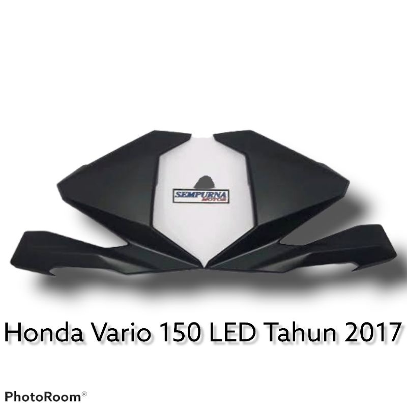 Sayap Honda Vario 150 Led Warna Hitam Doff Tahun 2017