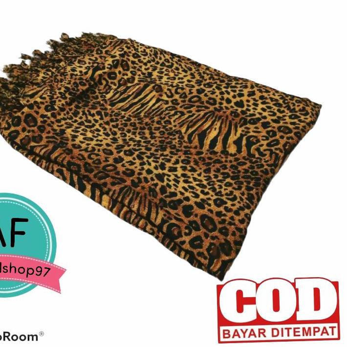 ✫ KAIN PANTAI//motif/Loreng/macan//bahak katun-rayon// ♕