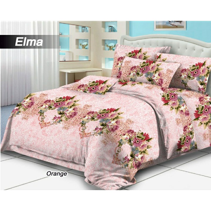 KUP - COD MURAH BEDCOVER SET SPREI HOTEL MOTIF KEMBANG -  KUALITAS SUPER FREE KESET BULU