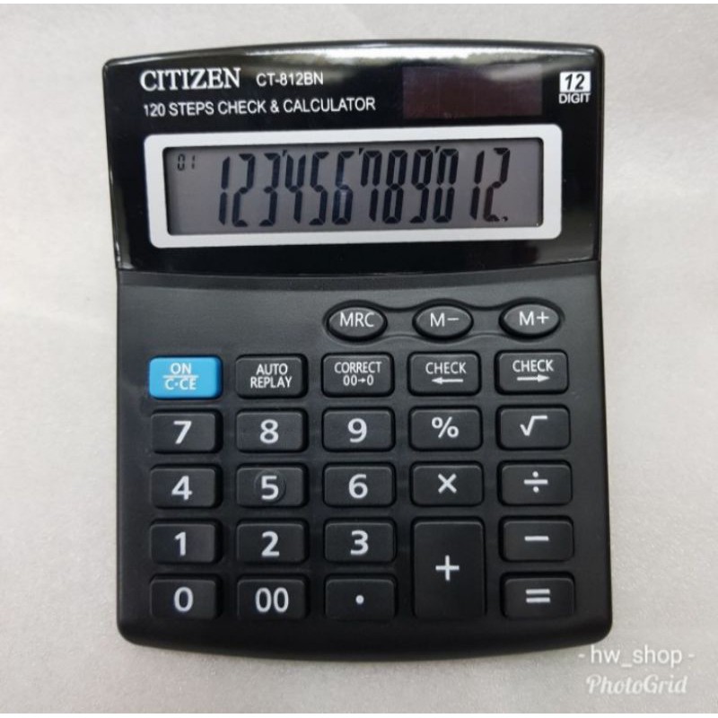 

Kalkulator Citizen CT 812 N . Kalkulator 12 Digit