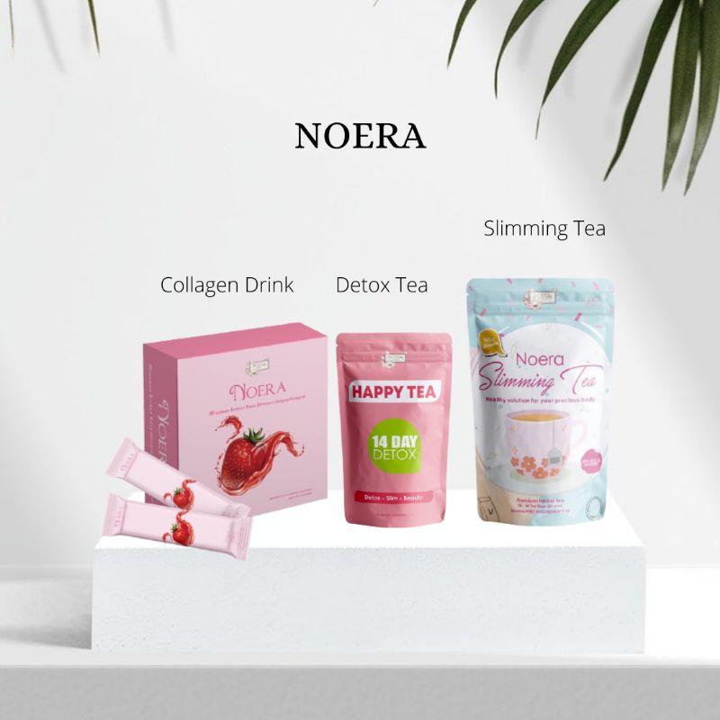 NOERA COLLAGEN DRINK, DETOX TEA, SLIMMING TEA