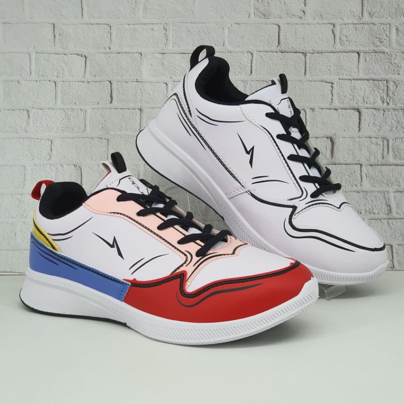 SEPATU 2D SNEAKERS WANITA ANDO POP ART RUBY (37-40)