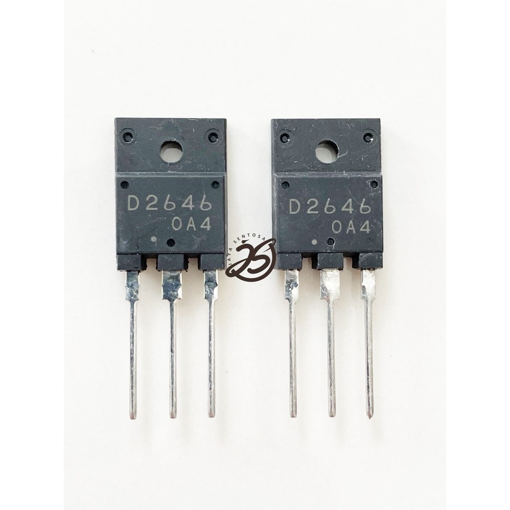 D2646 ASLI ORIGINAL D 2646 ORI 2SD2646 TRANSISTOR ORIGINAL