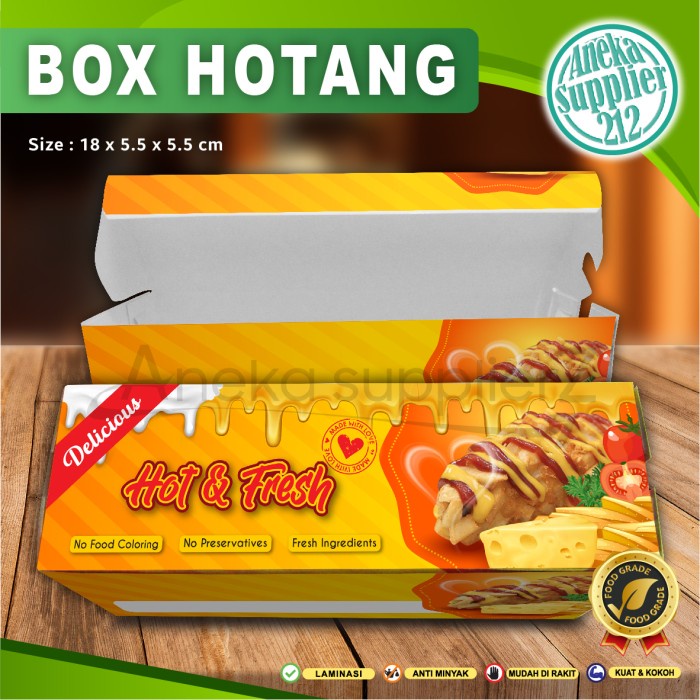 Kotak HOTANG - Box HOTANG - Dus HOTANG  Sostang - Tokkebi  FC-R1 (35 pcs)