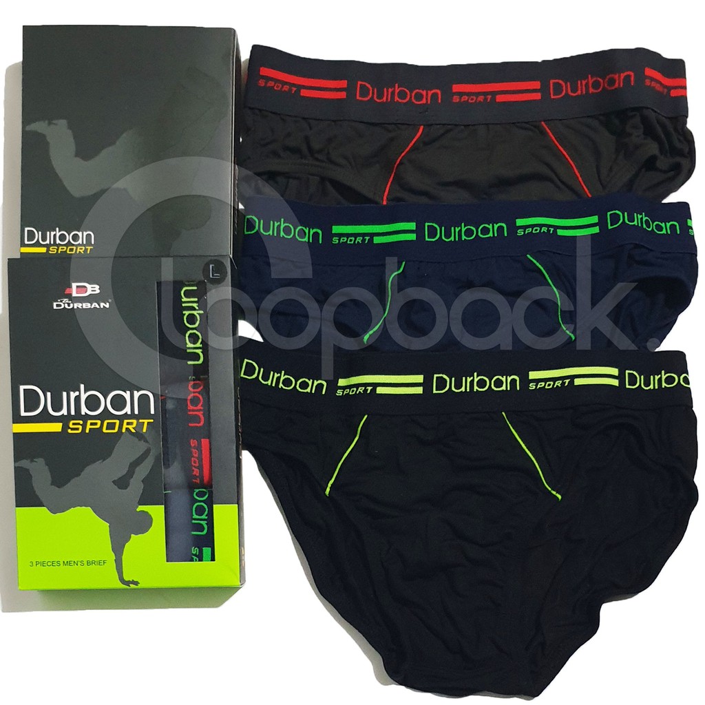 Durban Celana Dalam Pria - Pakaian Dalam DURBAN Sport DU 03-573C Isi 3 pcs