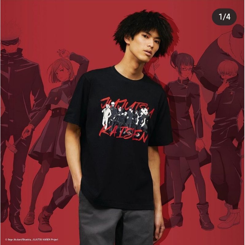 Baju uniqlo jujutsu kaisen