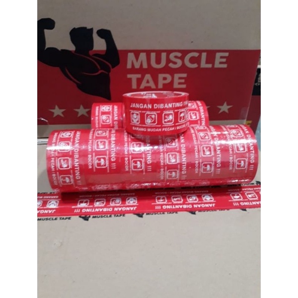 

LAKBAN FRAGILE JANGAN DIBANTING 48 X 50 YARD