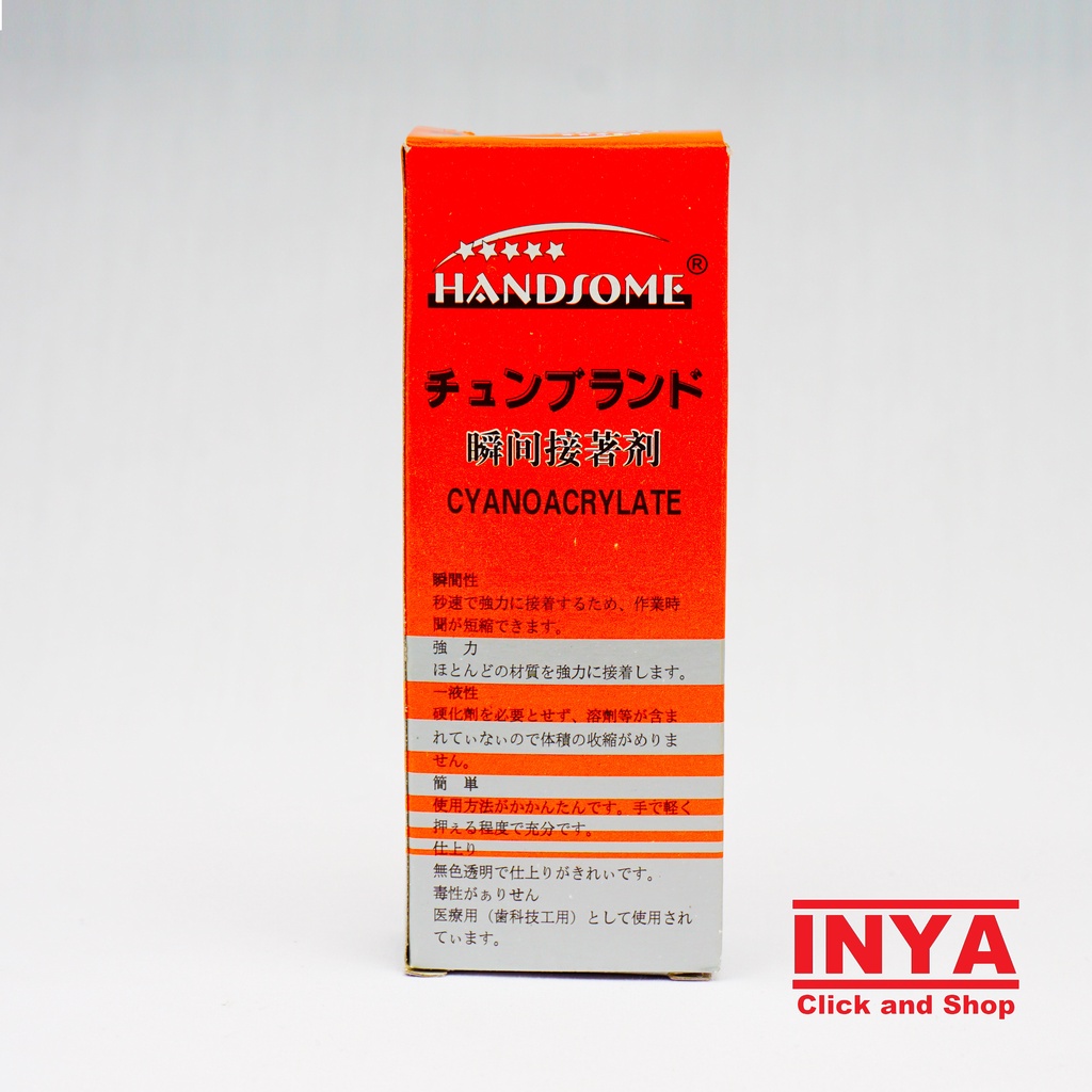 

LEM HANSOME HS-10 CYANOACRYLATE ADHESIVE - Lem Korea - Glue