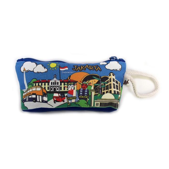 

Tempat Pensil Pouch Anak Kanvas Souvenir Oleh oleh Khas Jakarta CP3-012